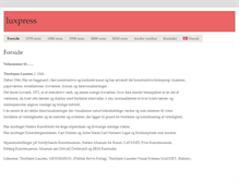 Tablet Screenshot of luxpress.dk